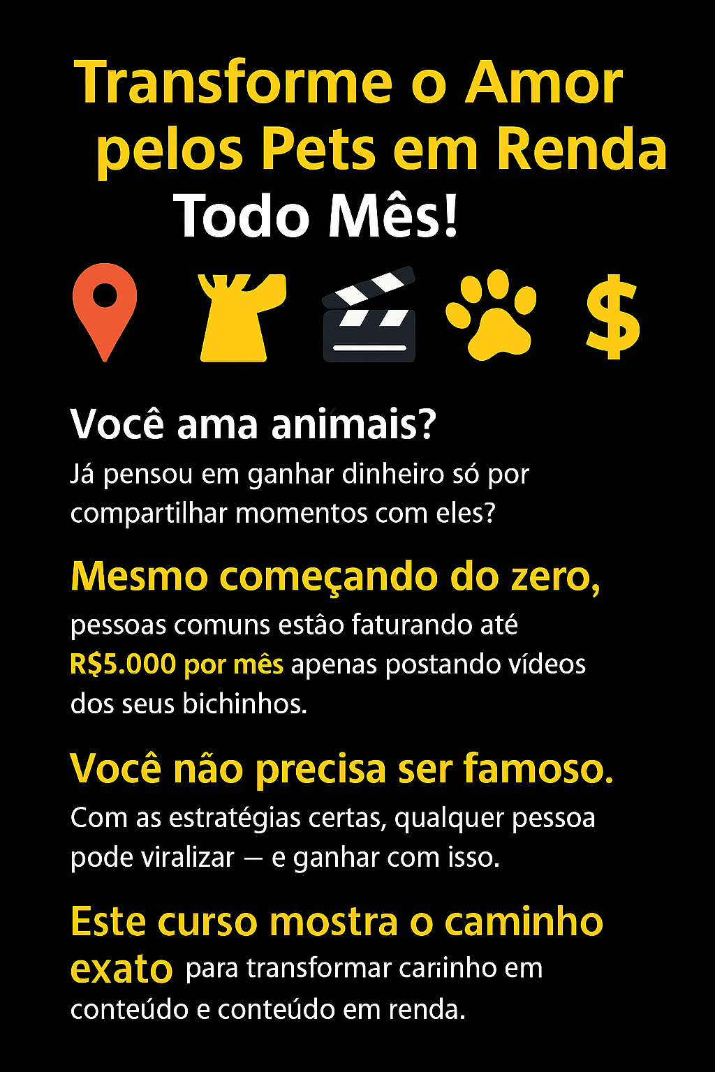 Curso Pet Inluencer