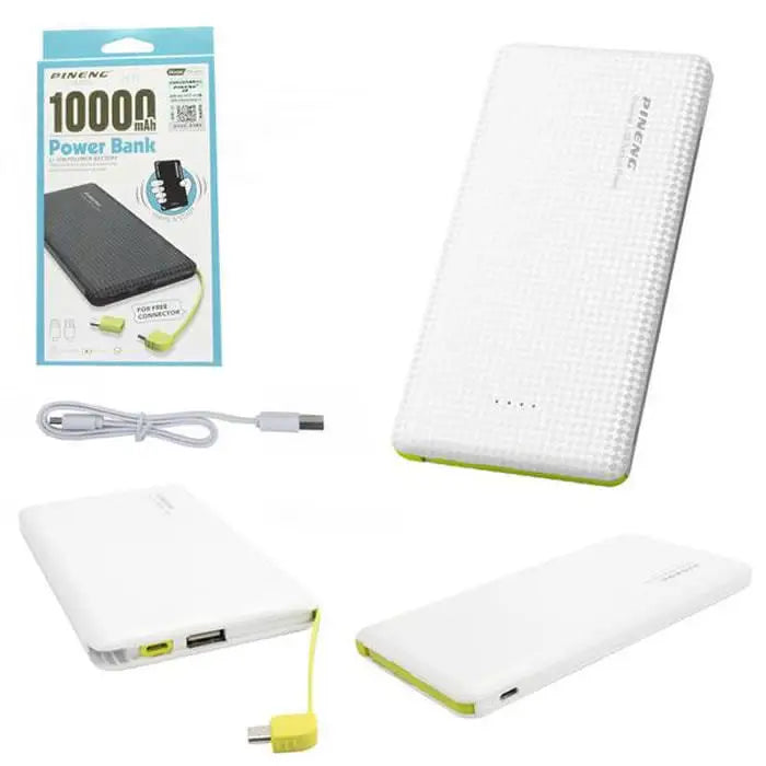 Carregador Portátil Pineng PowerSlim 10000mAh