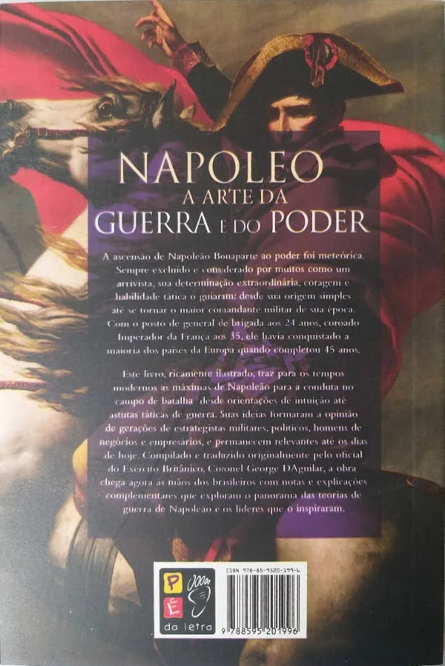 A Arte da Guerra e o Poder Livro Físico de Napoleão