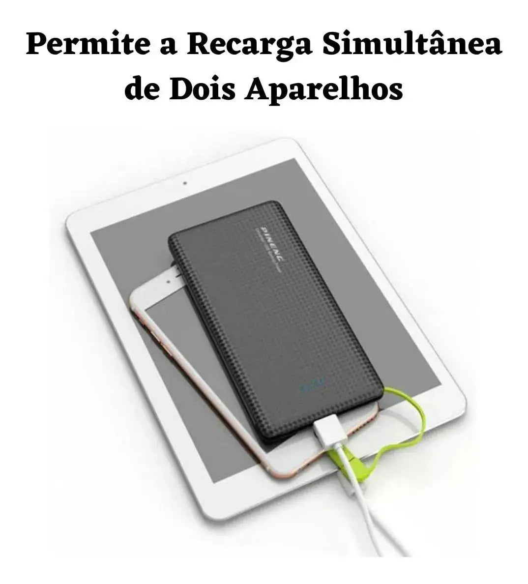 Carregador Portátil Pineng PowerSlim 10000mAh