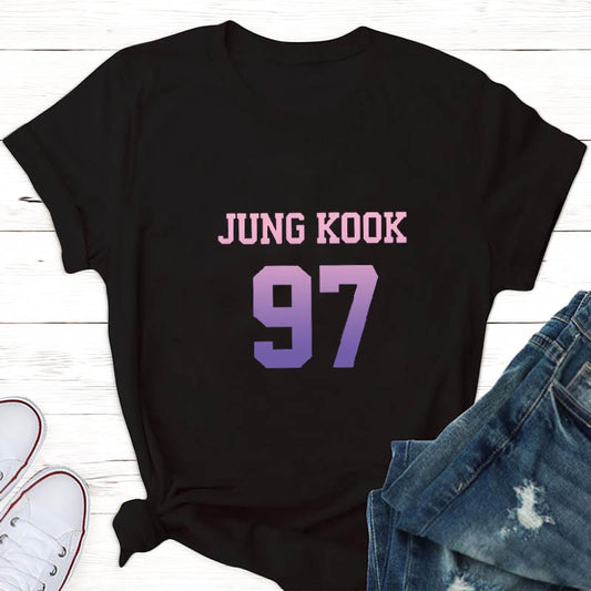 Moda Harajuku com toque Kpop: Camisetas femininas estampas únicas