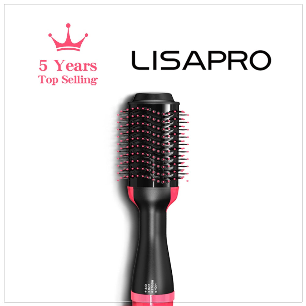 LISAPRO Styler: Escova e Secador de Cabelo