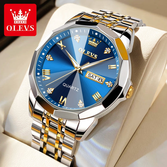 OLEVS 9931 - Relógio de Pulso Masculino de Luxo